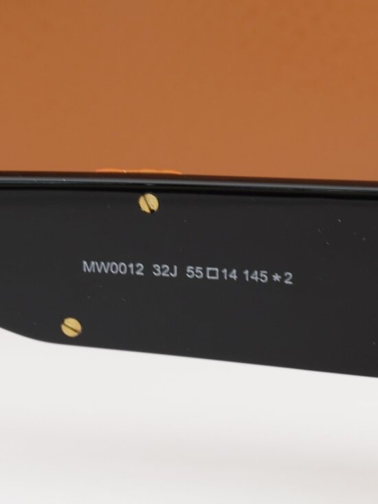 MCM MW0012 32J Rectangle Sunglasses – Gold / Roviex